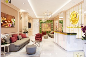 Gợi ý vài mẫu thiết kế spa vàng nhẹ nhàng và êm ái